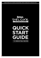 Ninja DELUXE CCO905KS Quick Start Manual