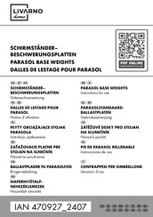 LIVARNO home 470927 2407 Instructions For Use Manual