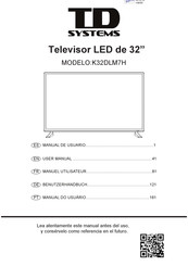 TD Systems K32DLM7H User Manual