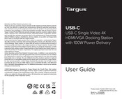 Targus DOCK419EUZ User Manual