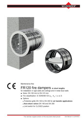 Wildeboer FR120 User Manual