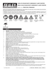Sealey ROADSTART PBI2212GS Manual