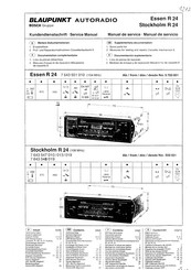 Bosch Blaupunkt Essen R 24 Service Manual
