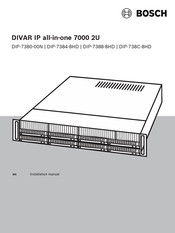Bosch DIP-7380-00N Installation Manual