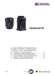 Kessel Aquapump XL Installation And Operating Manual