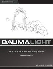 Baumalight STUMP BLASTER 3P24 Operator's Manual