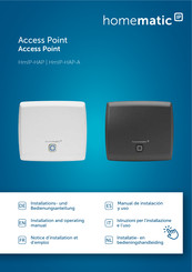 HomeMatic HmIP-HAP Installation And Operating Manual