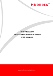 Norden NVS-IP100021FT User Manual