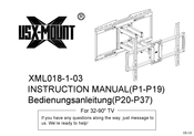 USX-MOUNT XML018-1-03 Instruction Manual