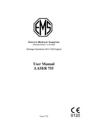 EMS LASER 755 User Manual