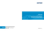 KStar KSG Series Installation And Operation Manual