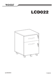 Songmics VASAGLE LCD022 Assembly Instructions Manual
