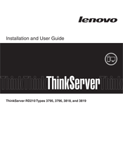 Lenovo ThinkServer 3819 Installation And User Manual