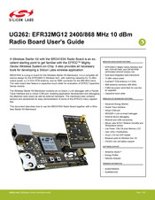 Silicon Laboratories BRD4163A User Manual