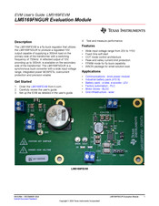 Texas Instruments LM5169FEVM User Manual