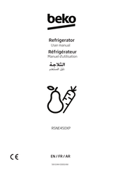 Beko RSNE450XP User Manual