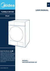 Midea MD20EH80WB-A3 User Manual