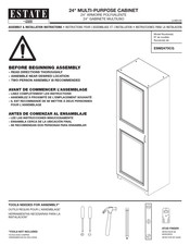RSI ESTATE ESM2470CG Assembly/Installation Instructions