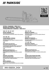 Parkside 458204 2404 Operating And Safety Instructions, Translation Of Original Operating Manual