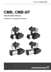 Grundfos CMB Series Installation And Operating Instructions Manual