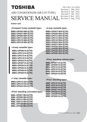 Toshiba MMU-UP0091MH-E(TR) Service Manual