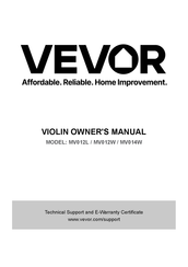 VEVOR MV012W Owner's Manual