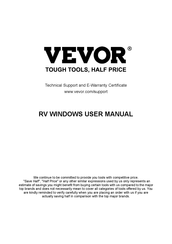 VEVOR SSTLC305x610 User Manual
