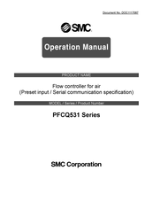 SMC Networks PFCQ531 Series Operation Manual