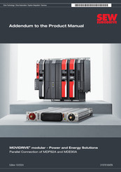 SEW-Eurodrive MOVIDRIVE MDP90A-0750 Series Addendum To The Manual