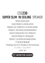 Monitor Audio CSS230 Installation Manual