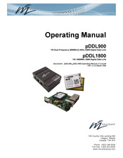 Microhard Systems pDDL900 Operating Manual