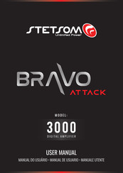 StetSom BRAVO ATTACK 3000 User Manual