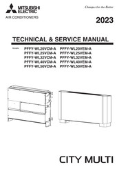Mitsubishi Electric CITY MULTI PFFY-WL20VEM-A Technical & Service Manual