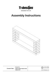 Tribesigns HOGA-F2171 Assembly Instructions Manual
