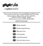 Xylem rule Tournament 401C Instruction Manual