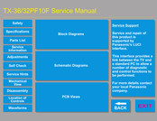 Panasonic TX-32PF10F Service Manual