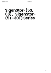 Sigenergy SigenStor-30T Series User Manual