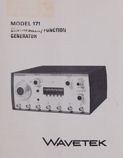 Wavetek 171 Instruction Manual
