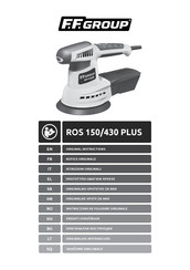 F.F. Group ROS 150/430 PLUS Original Instructions Manual