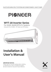 Pioneer YN009GLSI20RPF Installation & User Manual