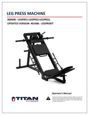 Titan Fitness LEGPRS1 Operator's Manual