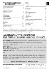 Smeg SOCU3304SCX Manual