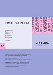 Klarstein 10032003 Manual