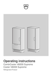 V-ZUG CombiCooler V6000 Supreme Operating Instructions Manual