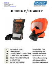 Spasciani H 900 Series Instructions For Use Manual