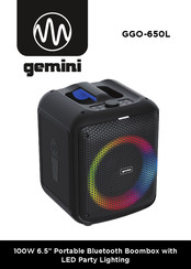 Gemini GGO-650L Manual