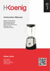 Hkoenig mx15 Instruction Manual