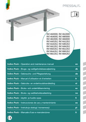 Pressalit RK1482000 Operation And Maintenance Manual
