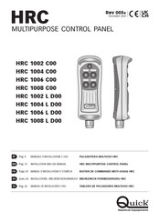 Quick HRC 1004 C00 Installation And Use Manual