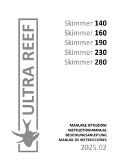 Ultra Reef Skimmer 160 Instruction Manual